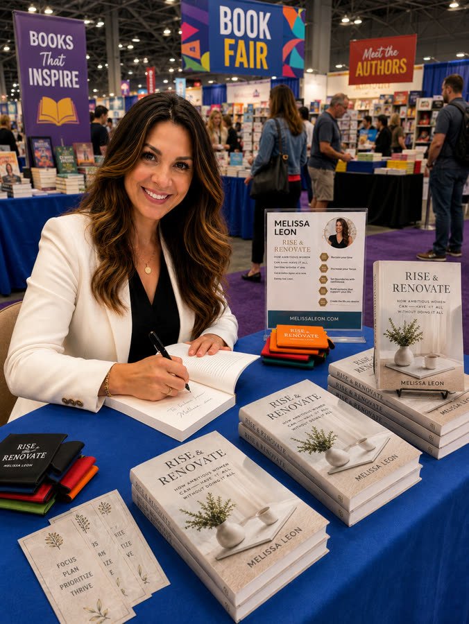 The Crown Publisher at a book fair